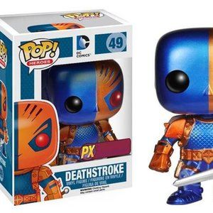 FUNKO POP ~ DC Comics #49 ~ DEATHSTROKE ~ New in Box